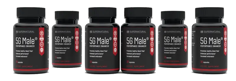 Six bottles of 5G Male